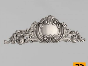 горизонтальный декор 3D Модель