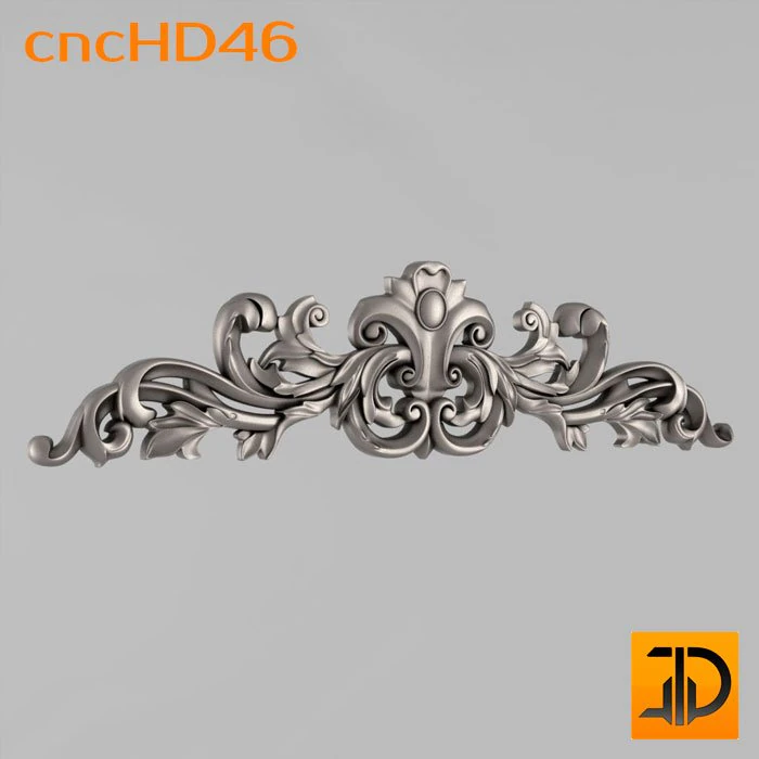 horizontal decor 3D Model .c4d .max .obj .3ds .fbx .stl .blend 