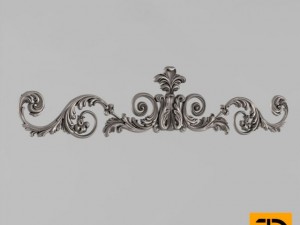horizontal decor 3D मॉडल