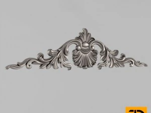 горизонтальный декор 3D Модель