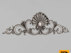 horizontal decor 3D Model