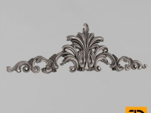 horizontal decor 3D Модель