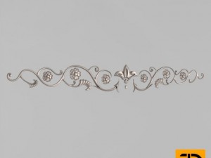 horizontal decor 3Dモデル