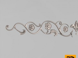 horizontal decor Modelo 3D