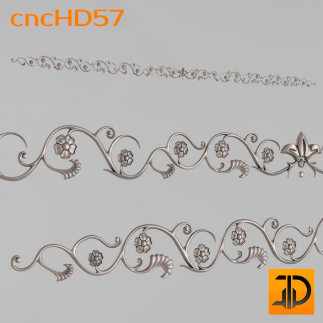 horizontal decor 3D मॉडल .c4d .max .obj .3ds .fbx .stl .blend 