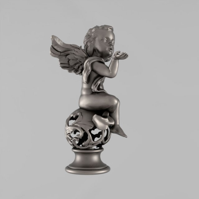 angel Model 3D .c4d .max .obj .3ds .fbx .stl .blend 