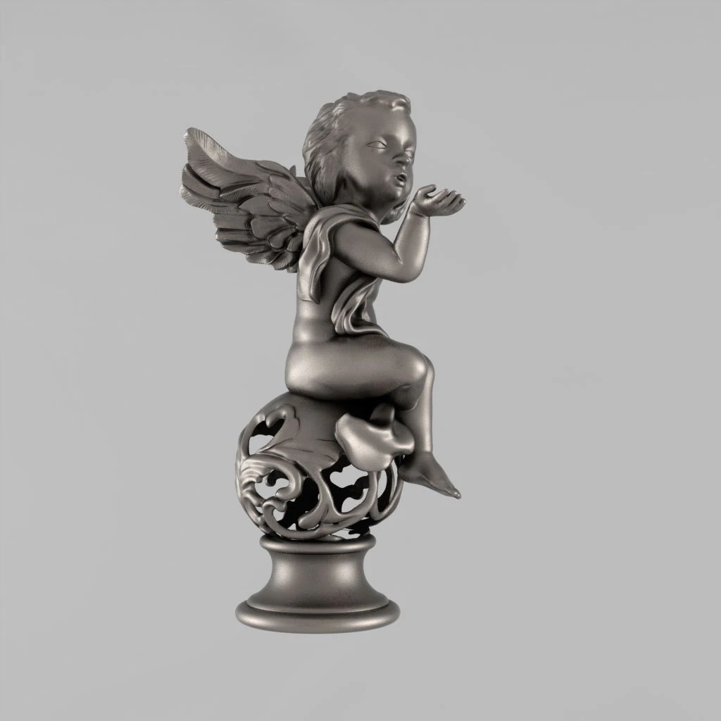 angel 3D Model .c4d .max .obj .3ds .fbx .stl .blend 
