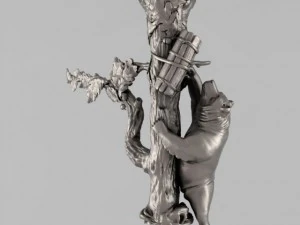 ayı ve bal fı&ccedil;ısı 3D Model