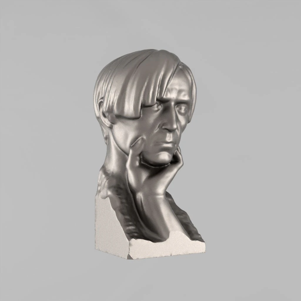 bust 3D Model .c4d .max .obj .3ds .fbx .stl .blend 
