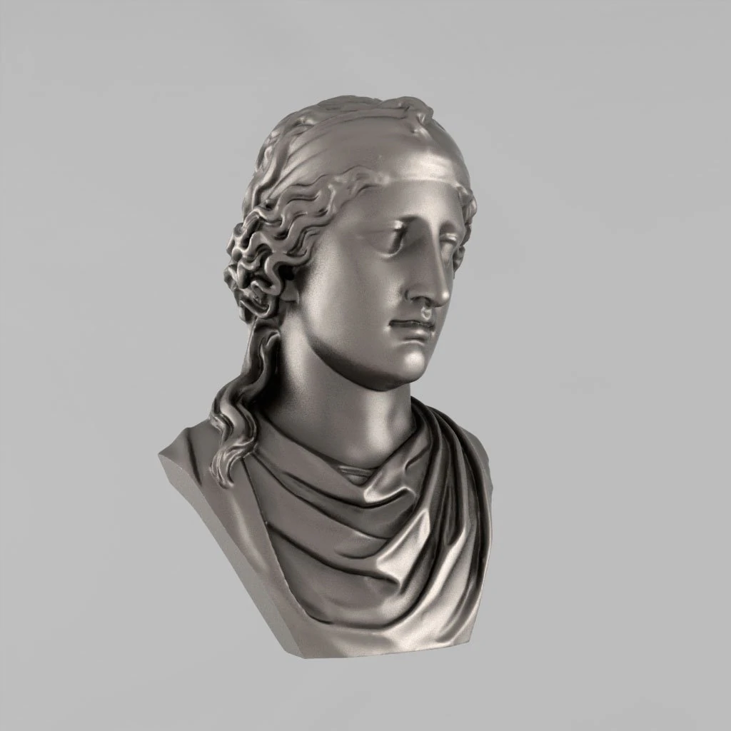 a bust of aphrodite 3D Model .c4d .max .obj .3ds .fbx .stl .blend 