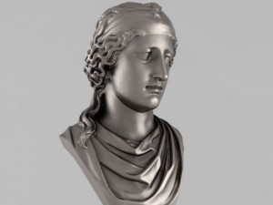 a bust of aphrodite 3D Model