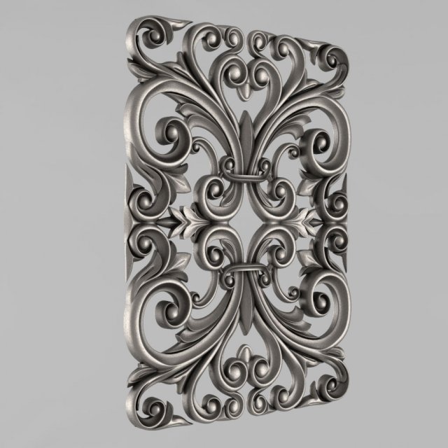 decorative panel Modello 3D .c4d .max .obj .3ds .fbx .stl .blend 