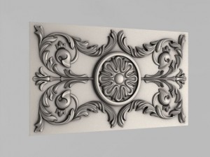 decorative panel 3D-Modell