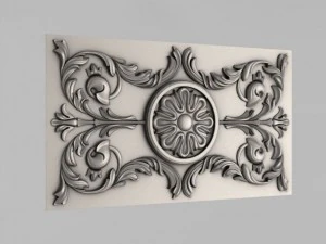 dekoratif panel 3D Model