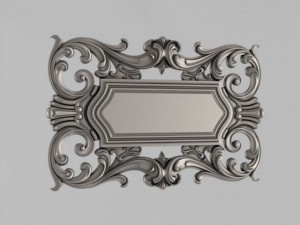 decorative panel 3D-Modell