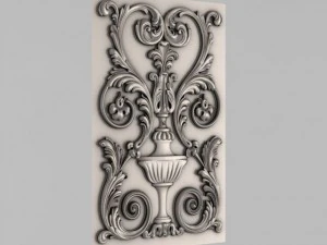 dekoratif panel 3D Model