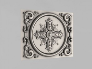 decorative panel 3D-Modell