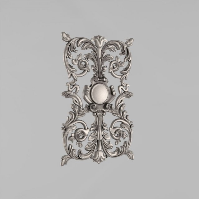 decorative panel Model 3D .c4d .max .obj .3ds .fbx .stl .blend