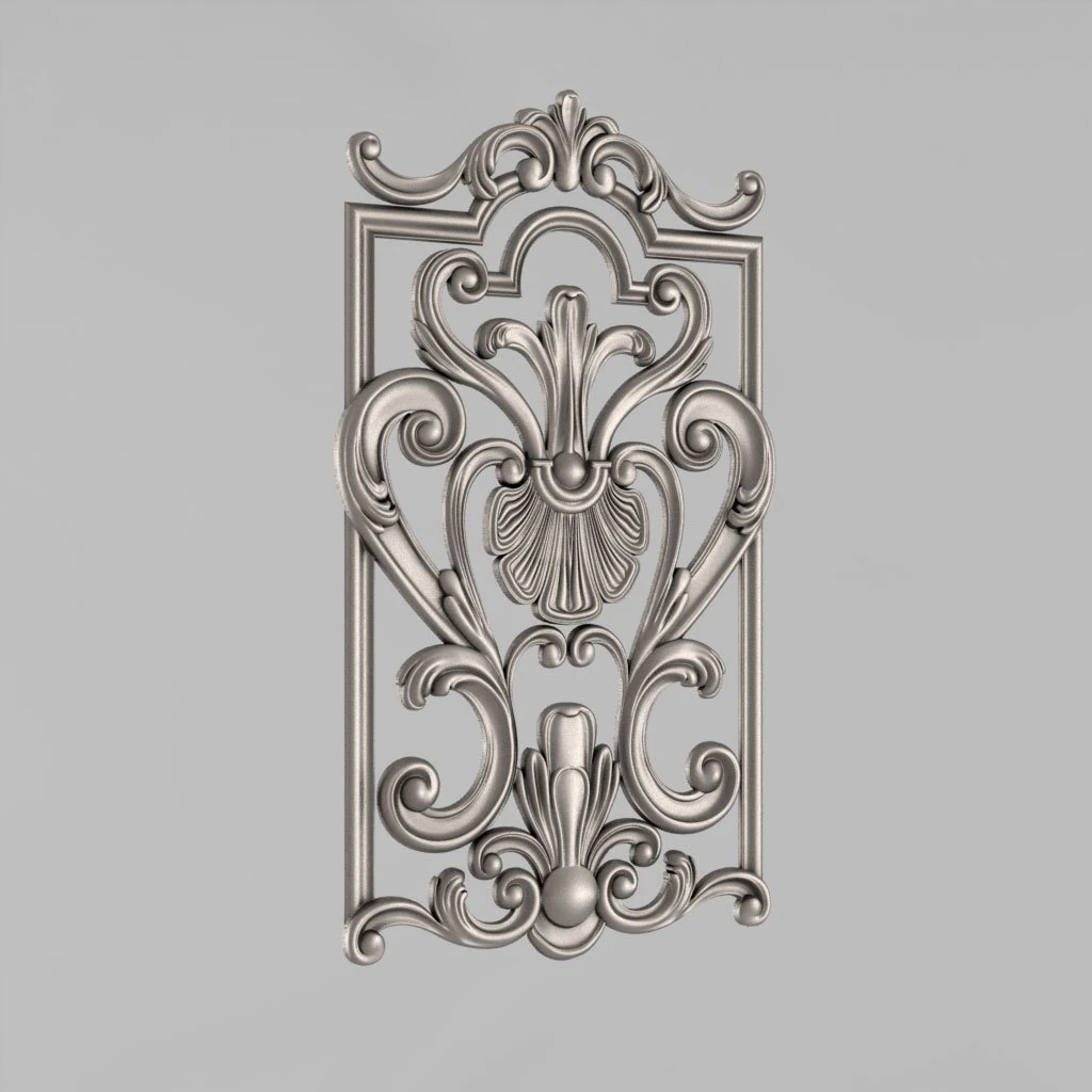 decorative panel 3D Model .c4d .max .obj .3ds .fbx .stl .blend 