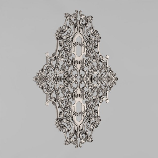 decorative panel 3D-Modell .c4d .max .obj .3ds .fbx .stl .blend 