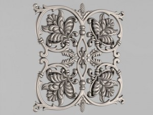 decorative panel 3D-Modell