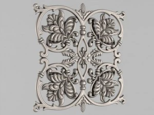 dekoratif panel 3D Model