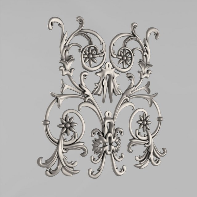decorative panel Modelo 3D .c4d .max .obj .3ds .fbx .stl .blend 