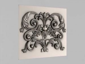 dekoratif panel 3D Model
