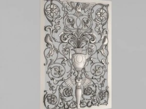 dekoratif panel 3D Model