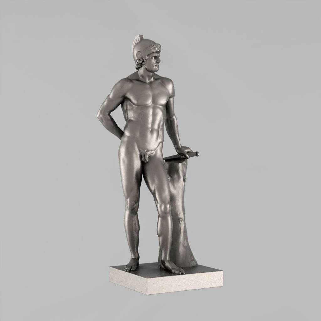 sculpture 2 mars 3D Model .c4d .max .obj .3ds .fbx .stl .blend