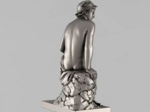 sculpture mercury 3D Model