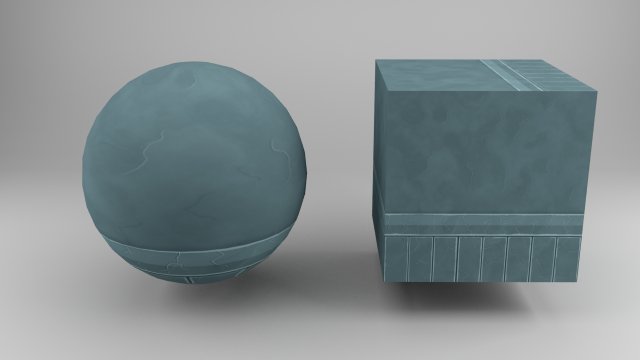 gray blue stone- wall border CG 纹理 .c4d .max .obj .3ds .fbx .stl .blend 