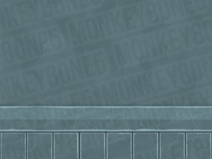 gray blue stone- wall border CG 纹理