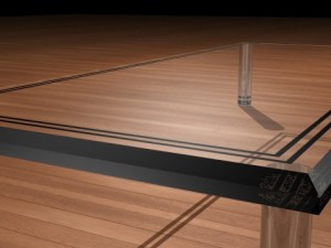 customizable glass table 3D 模型