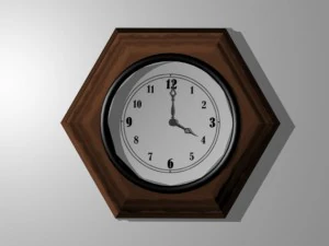 花式时钟 3D 模型