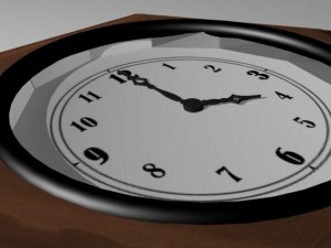fancy clock 3D 模型