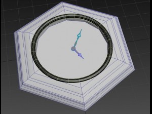 fancy clock 3D 模型