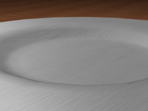 urban cement trash can 3D 模型