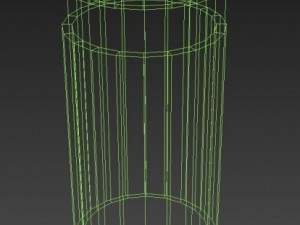 urban cement trash can 3D 模型