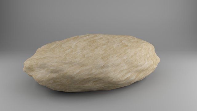 sandstone rock 3D 模型 .c4d .max .obj .3ds .fbx .stl .blend 