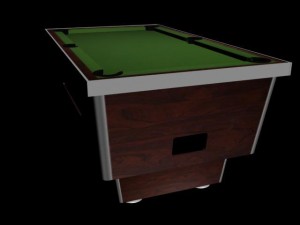 pool table Modelo 3D