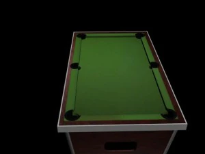 당구대 3D 모델