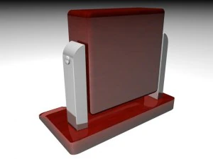 circa quartz clock engravement 3D Model