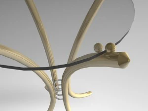 mesa final elegante Modelo 3D