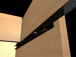 wood filing cabinet Modelo 3D