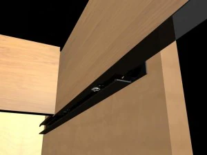 wood filing cabinet 3D Model