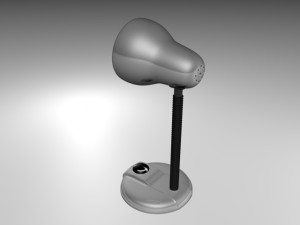desk lamp 3D 모델