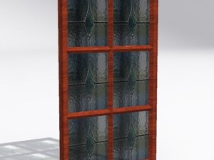 colored window Model 3D