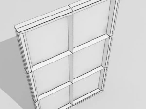 colored window 3D Model