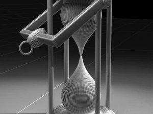 hourglass 3D Model